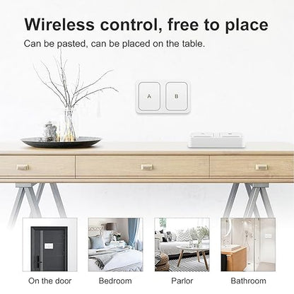 Smart Switch, 2 Way Smart Remote Smart Scene Switch Smart Scene Switch for Tuya Zigbee Connection