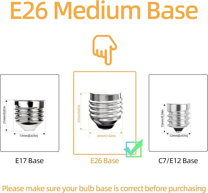Edison Bulbs E26 Medium Base 5000K Daylight White, 750LM ST19 Vintage LED Filament Bulb Clear Glass, Equivalent 75W Dimmable Lights Bulb 90+ CRI for Chandeliers, Pendants, Wall Sconces, 3 Pack