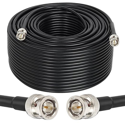XRDS -RF 12G SDI Cable 200FT, SDI Video Cables 3G/6G/12G 75ohm BNC Male Cable Supports HD-SDI/3G/6G-SDI/4K/8K for Video Security Camera SDI Converter