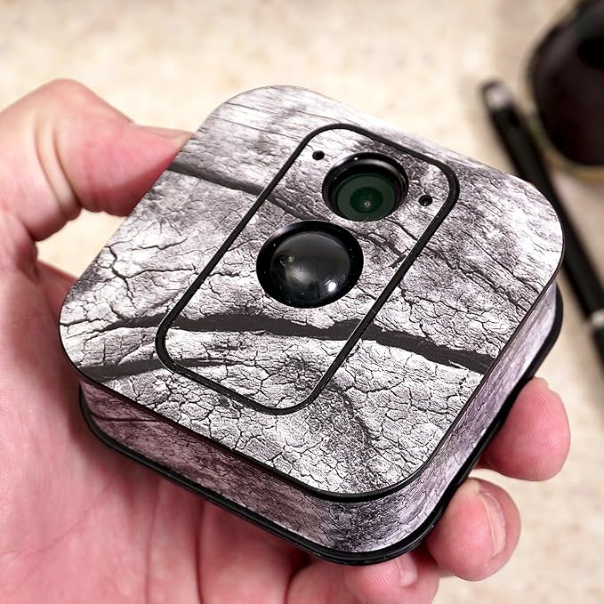 MightySkins Skin Compatible with Blink XT Outdoor Camera - Orange Camo | Protective, Durable, and Unique Vinyl Decal wrap Cover | Easy to Apply, Remove, and Change Styles | Made in The USA