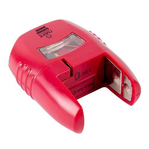 nVent GARDNER BENDER GBT-3502 Analog Battery Tester, Handheld | Tests AA, AAA, C, D, 9V, and 1.5V button cells. (Formerly: Gardner Bender)