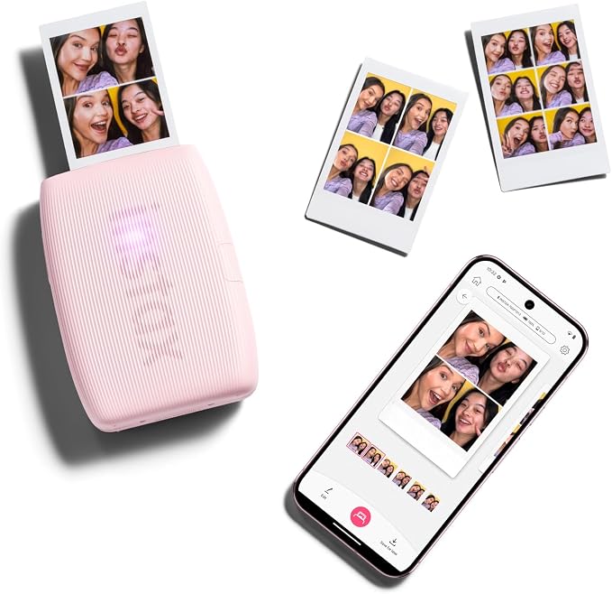 Fujifilm Instax Mini Link 3 Google Pixel Special Edition Smartphone Printer - Pink