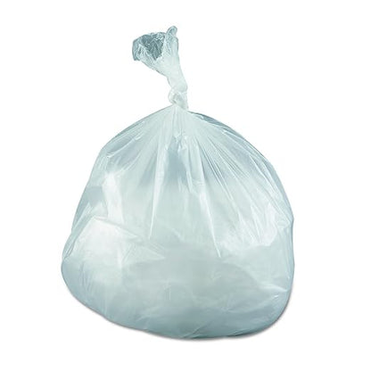 Inteplast Group VALH3340N11 High-Density Can Liner 33 x 39 33gal 10mic Clear 25 per Roll (Case of 20 Rolls)