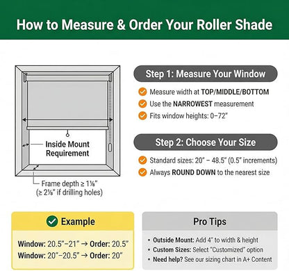 Interior Window Shades, Motorized Blinds No Drill, Cordless Automatic Roller Shades, Smart Blinds Compatible with Alexa & Google Assistant, UV Protection (White 40" W x 72" H)