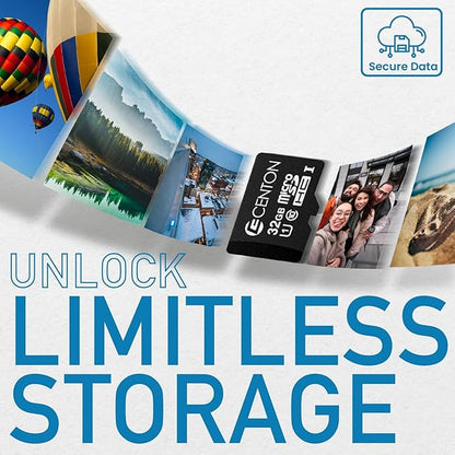 Centon Electronics Class 10 Micro SDHC, Ultimate Memory Card for Phones, Tablets, Cameras, and More, 32GB