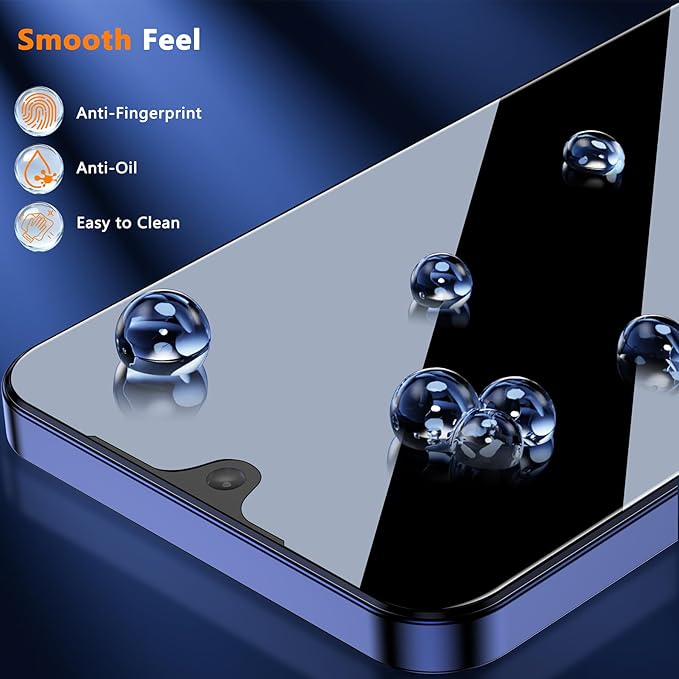 Asstar [2 Pack Privacy Screen Protector for Samsung Galaxy A17 5G, 9H Tempered Glass Privacy Samsung Galaxy A17 5G Privacy Screen Protector,Anti-Scratch Case Friendly Easy Install Accessories
