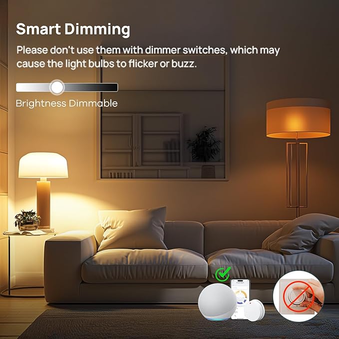 Linkind Matter Smart Light Bulb 2700K-6500K+Matter Smart Light Bulb RGBTW