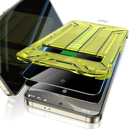 Fotbor for Samsung Galaxy S24 28° Privacy Screen Protector with [3s Installation Frame], Case Friendly 9H+ Tempered Glass 2Pack
