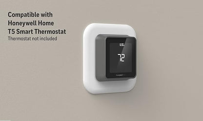 Honeywell Home Large Cover Plate & Electrical Box Adaptor for T-Series Thermostats (THP2400A1080), White