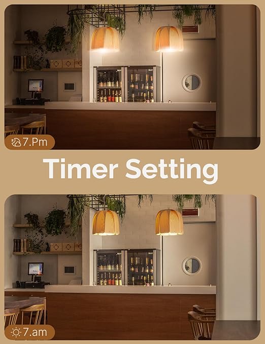 MOES 3 Way Smart Star Ring Dimmer Switch, 2.4GHz WiFi Dimmable Light Switch,Neutral Wire Required, Smart Life APP Remote Control, Works with Alexa & Google Assistant, Timer & Schedule White 2 Gang
