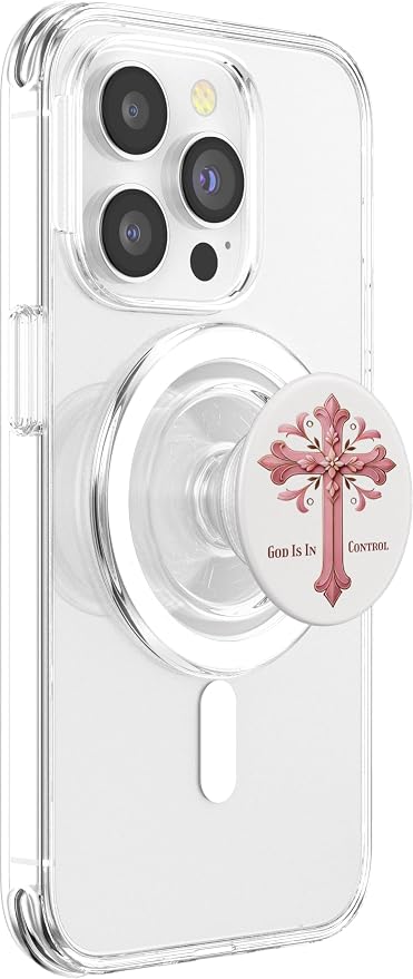 Elegant Cross Phone Stand Grip For Smart Phone And Tablets PopSockets PopGrip for MagSafe