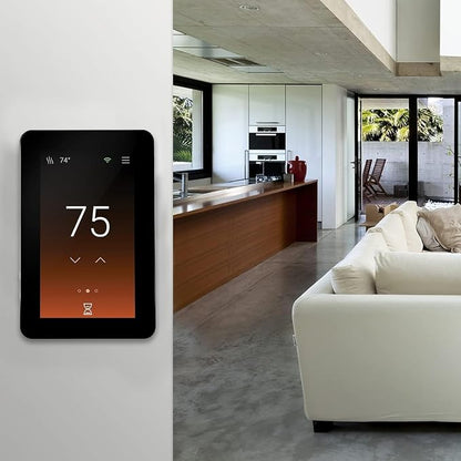 SunTouch CommandPLUS Floor Heating Thermostat SunStat 500950 Universal WiFi Programmable Touchscreen + Floor Sensor Included 120V/240V