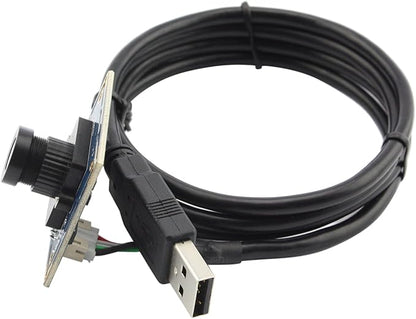 ELP 8MP USB Camera Module 2448p Webcam Board 2.1mm Wide Angle Lens 8MP HD Industrial Laptop USB Camera for Windows/Linux/Android/macOS