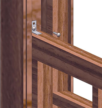 Segal S 4764 Fixed Window Guard – Adjustable Child Safety Window Guard Prevents Accidental Falls, Tamper Resistant Screws Included, Non-Egress, White, 23-1/2 to 38 In. W x 21-1/4 In. H (Single Pack)