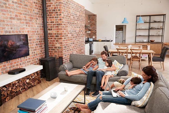 D-Link Covr Ac1200 Whole Home Mesh Wi-Fi System with Voice Control W/Amazon Alexa Or Google Assistant, 5500 Sq.Ft. Coverage, 3-Pack (Covr-C1213)