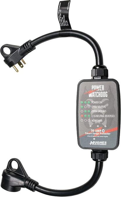 Power Watchdog PWD30 Bluetooth Surge Protector, 30A, Portable, 14 Inch