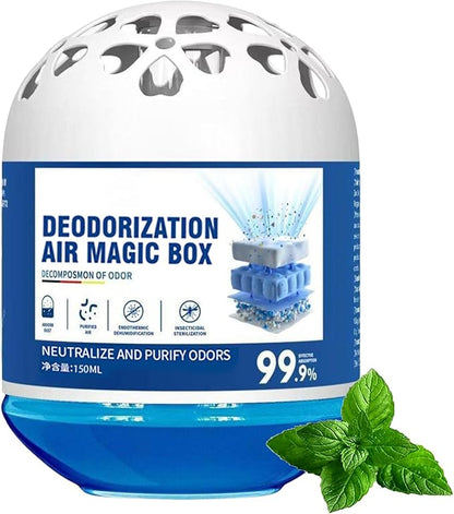 Indoor Dust Removal Air Magic Box,Multi-Functional Magic Box,Automatic Dust Collection Air Box for Home,Air Freshener,Air Essence Box for Pet Areas Bathroom Any Room,Long-Lasting Freshness