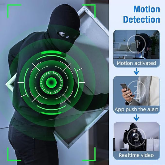 LIZVIE Phone Charger Hidden Camera with Spy Lens, 24/7 Night Vision, Wireless Charger Spy Camera Indoor, Free APP Control/Motion Detection, Supports 256GB SD Card.