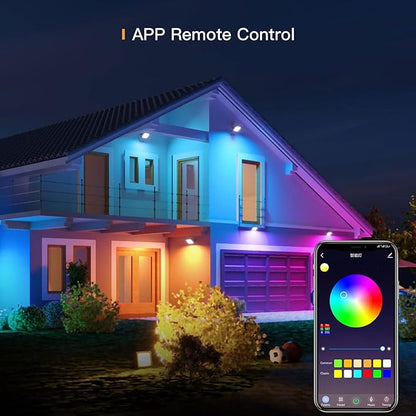 Smart Bulbs Color Changing Music Sync Group Control WiFi LED Bulbs Color Changing Smart Bulbs Compatible with Alexa and Google Home A19/E26/9W/800LM/110V (1 Pack)