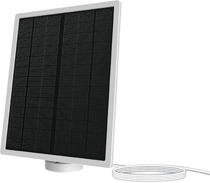 Feit Electric Solar Panel Continuous Charger Panel/SOL/CAM Compatible Feit Electric Smart Outdoor Camera CAM/WM/WiFi/BAT, 9ft Cord, Micro-USB, Adjustable Mounting Bracket