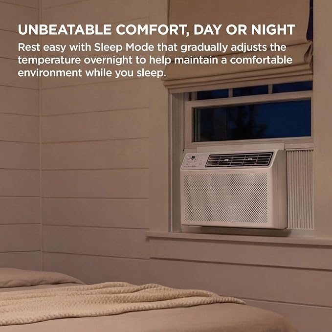 TCL 8000 BTU Smart Window Air Conditioner, Best Compact Quiet Energy Efficient AC Unit, Fan & Dehumidifier, Rooms Up To 350 Sq. Ft., Remote Control, Works with Alexa, Google Assistant & TCL Home App
