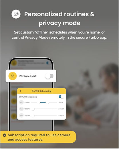Furbo Mini Pet Camera [Paid Plan Required to Activate]
