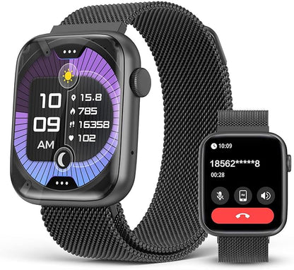 EarlySincere Smart Watch for Men 1.9" HD AMOLED AOD, DA GPT, AI Watch Face