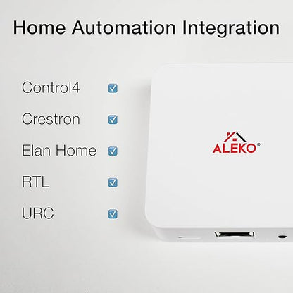 ALEKO Smart Hub for Patio Awnings, Blinds, Shades, & More | Control 20 Motors, DIY Bluetooth Setup, Compatible with Alexa, Google Assistant, Samsung SmartThings | Home Automation Integration