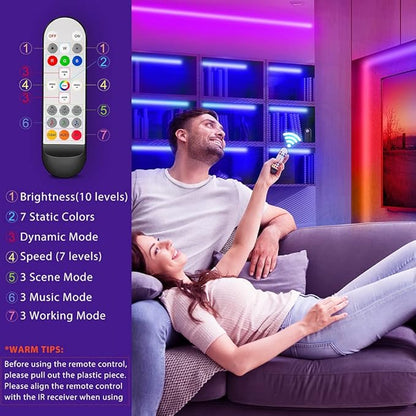 8 PCS RGB Under Cabinet Lighting Kit, 12v Motion Sensor LED Light Strip with Remote, ETL Listed Power Adapter, Music Sync Color Changing Led Lights for Shelves, Cabinet, Counter, Bookcase, 13ft