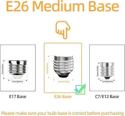 Edison Bulbs E26 Medium Base 2700K Soft White, 750LM ST19 Vintage LED Filament Bulb Clear Glass, Equivalent 75W Dimmable Lights Bulb 90+ CRI for Chandeliers, Pendants, Wall Sconces-18 Pack