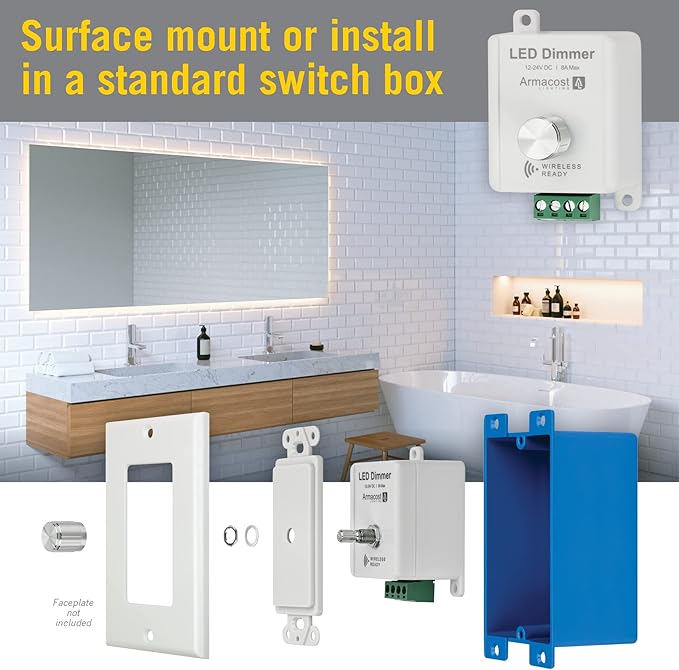 Rotary Knob LED Dimmer