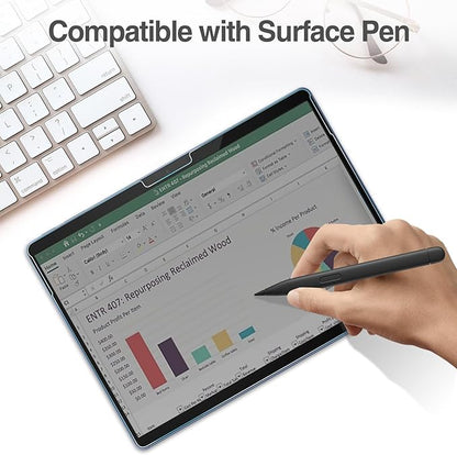 ProCase Privacy Screen Protector for Surface Pro 11 13 Inch 2024, Anti-Spy Tempered Glass Film Guard for 13" Surface Pro 11 2024 Release
