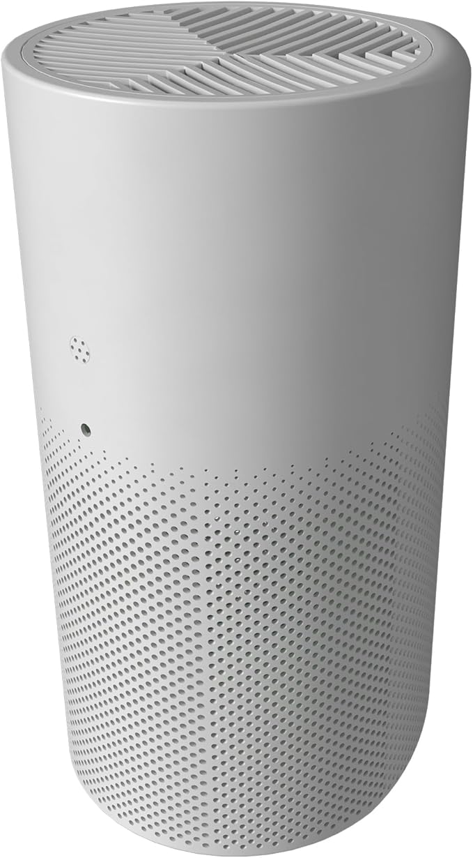 Raycon Room Air Purifier, H13 Replaceable HEPA Filter, Air Quality LED Indicator, Adjustable Fan Speeds, Home Essentials (White)