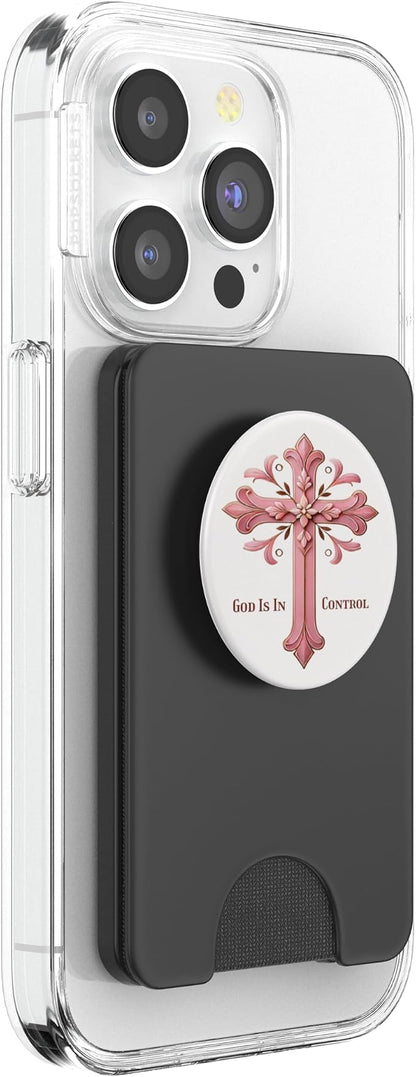 Elegant Cross Phone Stand Grip For Smart Phone And Tablets PopSockets PopWallet for MagSafe