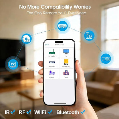 SofaBaton X2 Universal Remote Control with Touch Screen and Hub, All-in-One Smart Remote with Charging Dock & Custom APP, One-Touch Activities, Works with Alexa, Google Assistant & Home Assistant