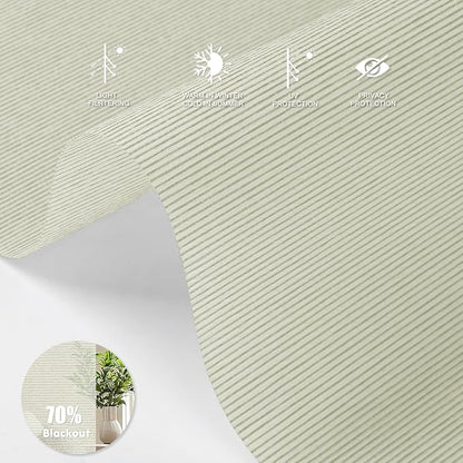 Motorized Blinds with Remote [Light Filtering] Smart Blinds Compatible with Alexa Google HomeKit, 70% Blackout Automatic Roller Shades for Indoor Windows, Customized Size, Linear Stardust