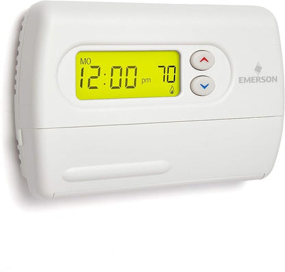 Emerson Thermostats Emerson 1F87-361 7 Day Programmable Thermostat for Single-Stage Systems