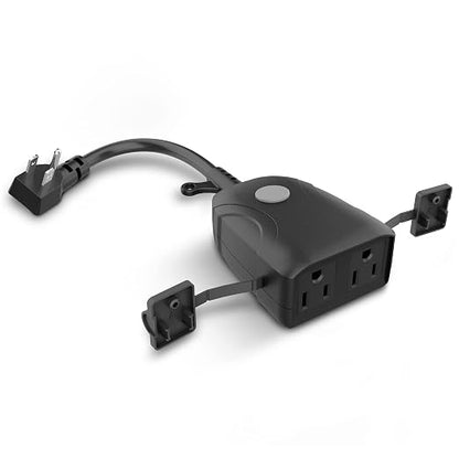 Feit Electric 120V 15A Smart Wifi Enabled Dual Outlet Wall Plug