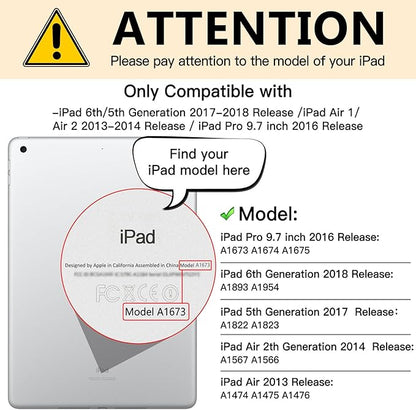 FILMEXT Magnetic iPad Pro 9.7 Privacy Screen Protector, for iPad 9.7 (2018/2017), iPad Air 2/1, Removable & Reusable Anti Glare Anti-Spy Filter Anti Bule Light Screen Filter [Landscape Privacy]-1Pack