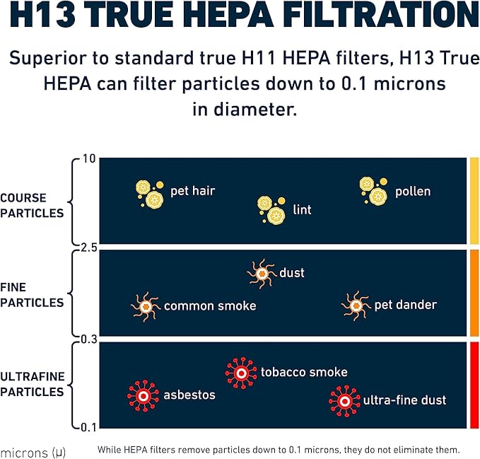 HATHASPACE HSP002 H13 HEPA Filter Replacement