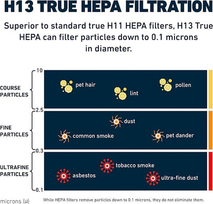HATHASPACE HSP002 H13 HEPA Filter Replacement