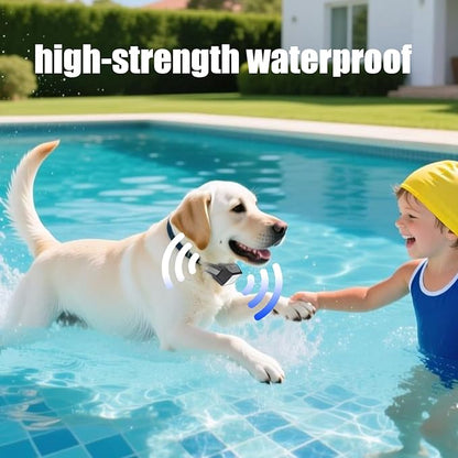 Dog Wireless Fence Pet 2026 Newest Intelligent Electric Containment System, Low Battery AI Smart Alarm Dog Out of Range Reminder, Display Receiver Battery Level, Waterproof Rechargeable Dog Fence