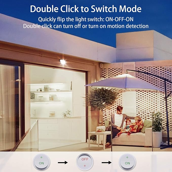 Sengled Motion Sensor Light Outdoor, Dusk to Dawn LED Outdoor Lighting, Motion Activated Auto On/Off A19 5000K 800lm LED Light Bulb Security Light for Front Door Porch Garage Hallway, 2 Pack 2nd Gen