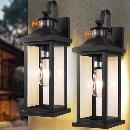 Motion Sensor Dusk to Dawn Outdoor Lighting 18” Large