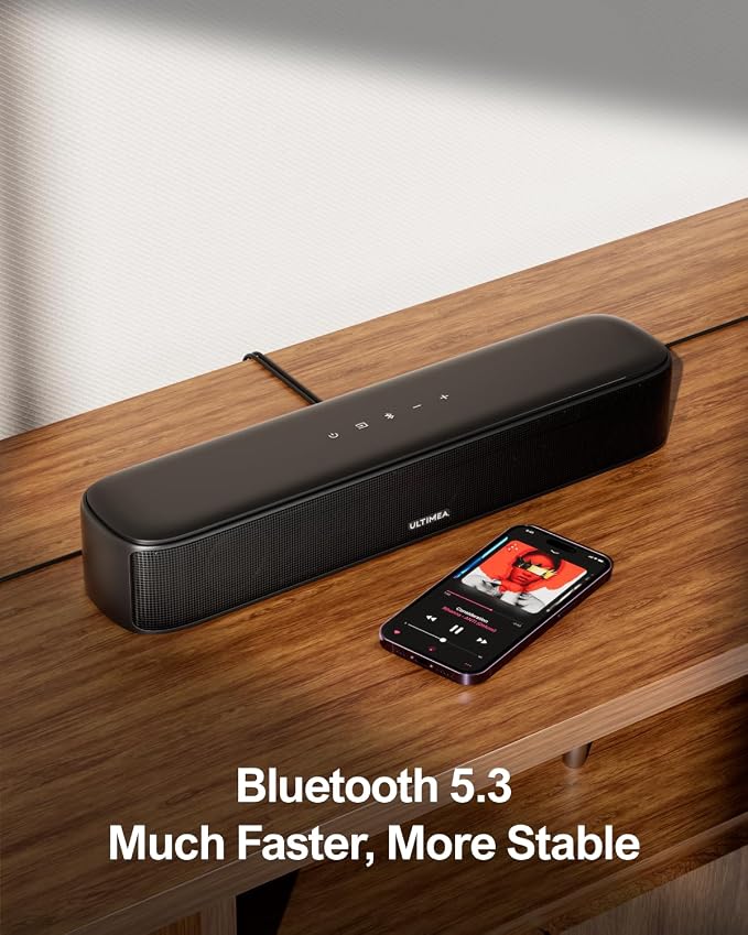 ULTIMEA 7.1ch Sound Bar with Subwoofer, Virtual Surround Sound System