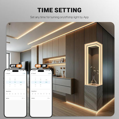 LEDENET Single Color LED Dimmer Controller, Smart WiFi Bluetooth Music Sync