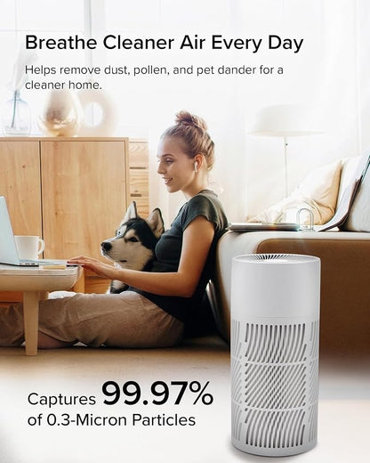 Nuwave OxyPure HEPA Air Purifier for Home Bedroom up to 857 Sq Ft