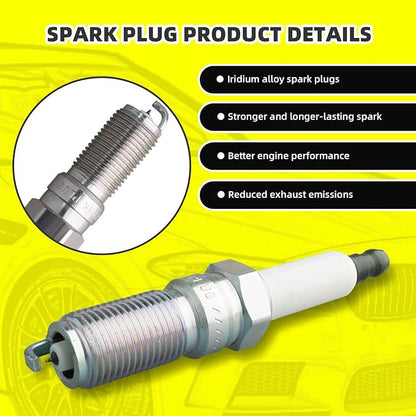 Set of 6 Ignition Coils Pack UF569 12590990 & 6 PCS Iridium Spark Plugs