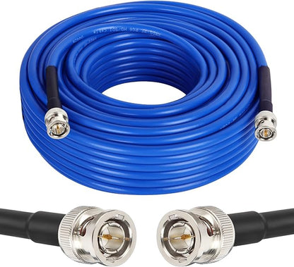 XRDS -RF 12G SDI Cable 75FT, SDI Video Cables 3G/6G/12G 75ohm BNC Male Cable Supports HD-SDI/3G/6G-SDI/4K/8K for Video Security Camera Converter