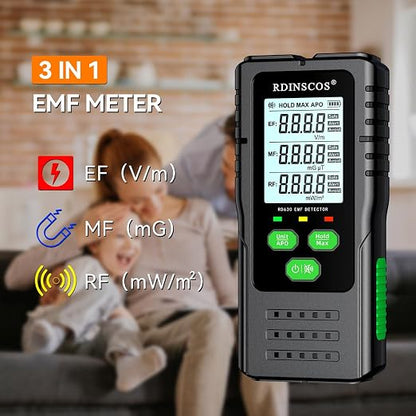 EMF Detector Meter RDINSCOS